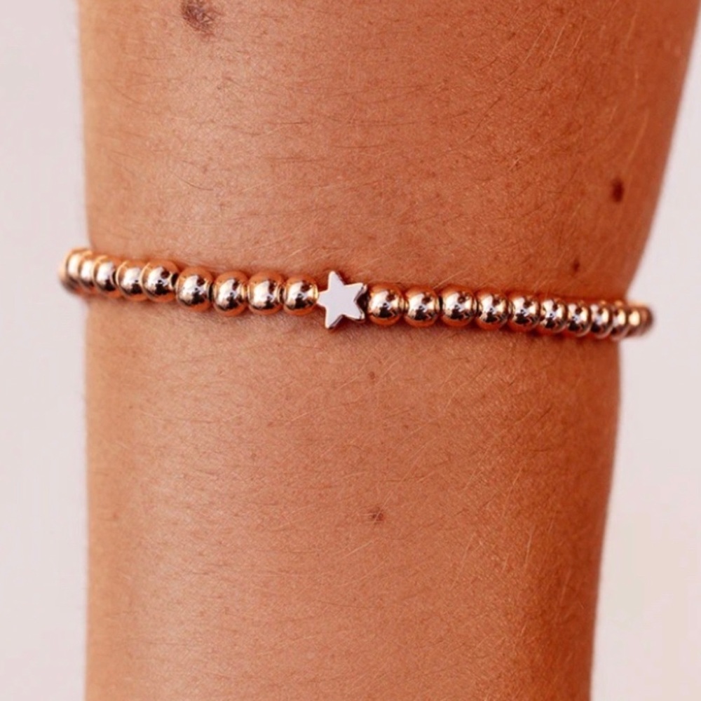 Edit: the bracelet with the star is the only one available.